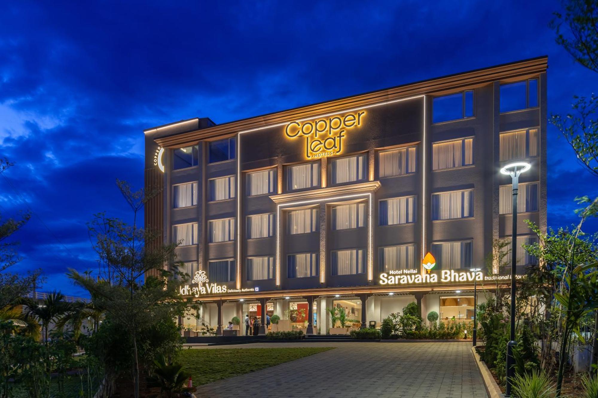 Copper Leaf Hotels, Tirunelveli Esterno foto